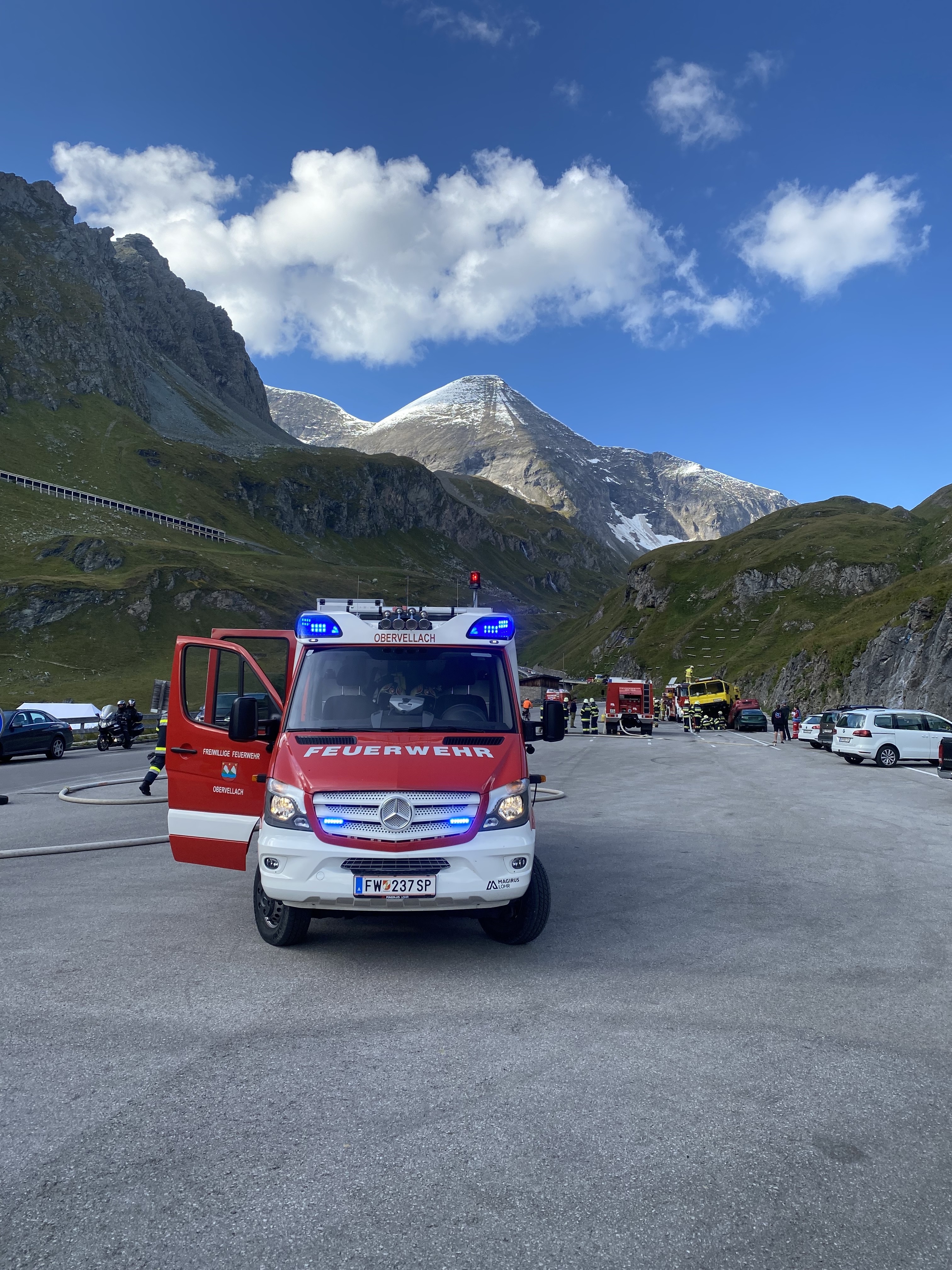 Unser KRF-A als Einsatzleitstelle