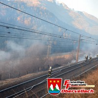 Bahnböschungsbrände ÖBB Tauernstrecke