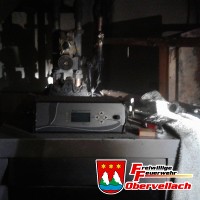 Brandeinsatz Kellerbrand Obervellach