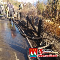 Bahnböschungsbrand Preisdorf