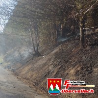 Bahnböschungsbrand Preisdorf