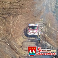 Bahnböschungsbrand Preisdorf