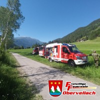 Waldbrand Außerfragant - Tag 2