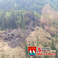 Waldbrand Außerfragant - Tag 2