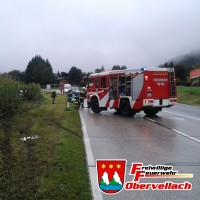 Verkehrsunfall B106 - Flattach