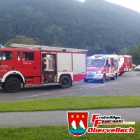 T VU 1 Verkehrsunfall B106 in Obervellach