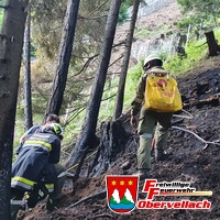 B2 Rauchentwicklung im freien -> B4 Waldbrand klein