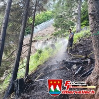 B2 Rauchentwicklung im freien -> B4 Waldbrand klein