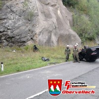 Schwerer Verkehrsunfall am Klausenkofel