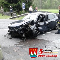 Schwerer Verkehrsunfall am Klausenkofel