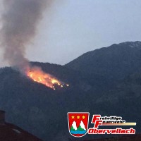 Waldbrand am Plankogel - Göriacher Alm