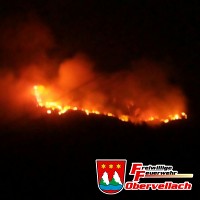 Waldbrand am Plankogel - Göriacher Alm