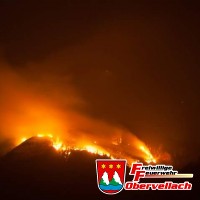 Waldbrand am Plankogel - Göriacher Alm