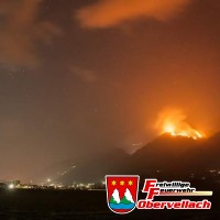 Waldbrand am Plankogel - Göriacher Alm