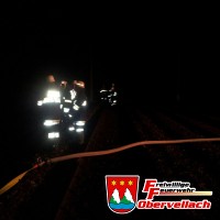 Böschungsbrand ÖBB-Tauernstrecke