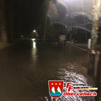 Hochwasser und Sturm 29.10.2018