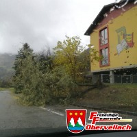 Hochwasser und Sturm 30.10.2018