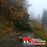 Hochwasser und Sturm 30.10.2018