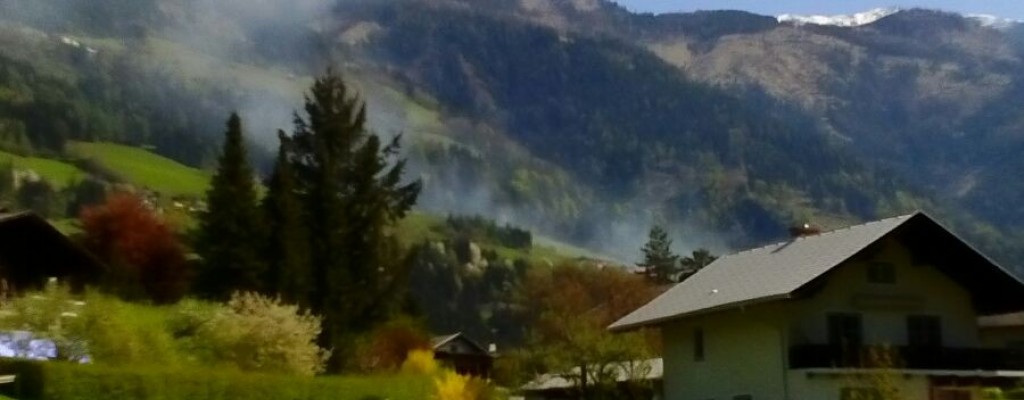 Bahnböschungsbrand Mitterberg